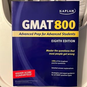 GMAT test prep - Kaplan 3 piece set